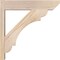 Ekena Millwork Olympic Slat Smooth Outlooker, Douglas Fir, 5 1/2"W x 22"D x 22"H OUT06X22X22OLY06SDF - alternate 3